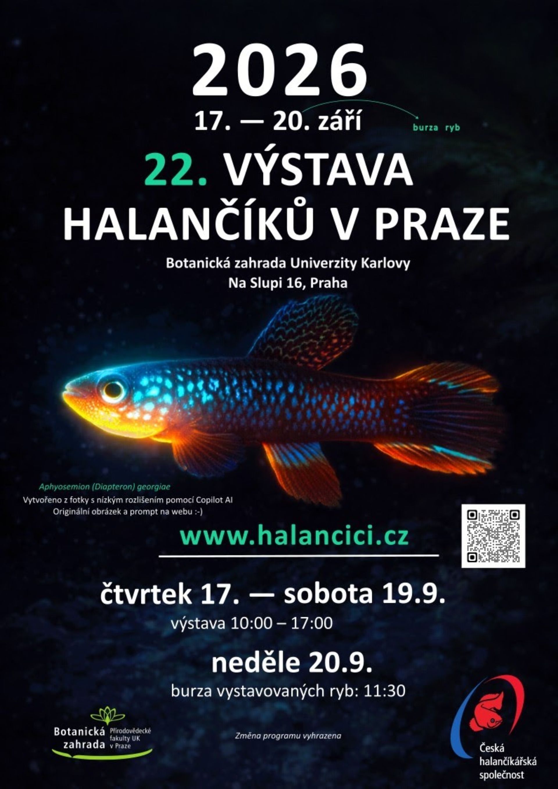 22. ročník mezinárodní výstavy halančíků