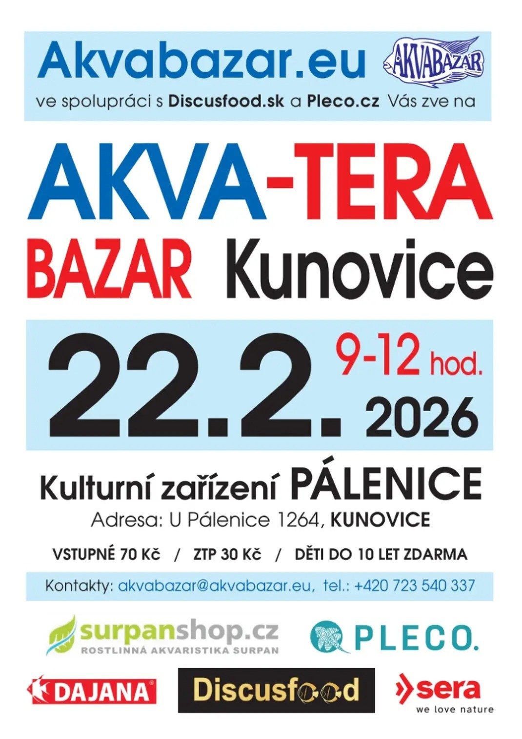 Slovácký Akva Tera Bazar Kunovice 