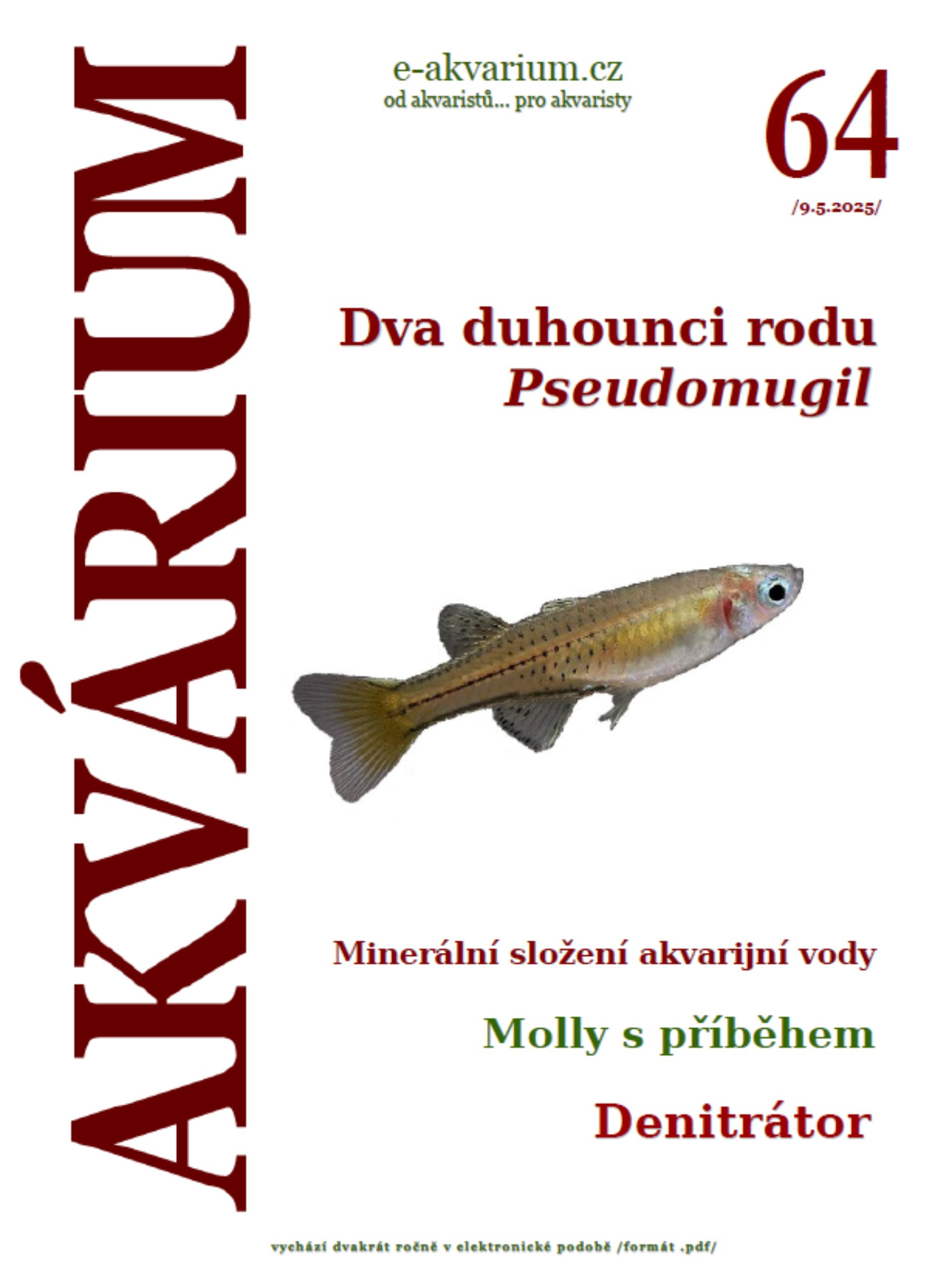 Nové číslo časopisu e-Akvarium práve vyšlo