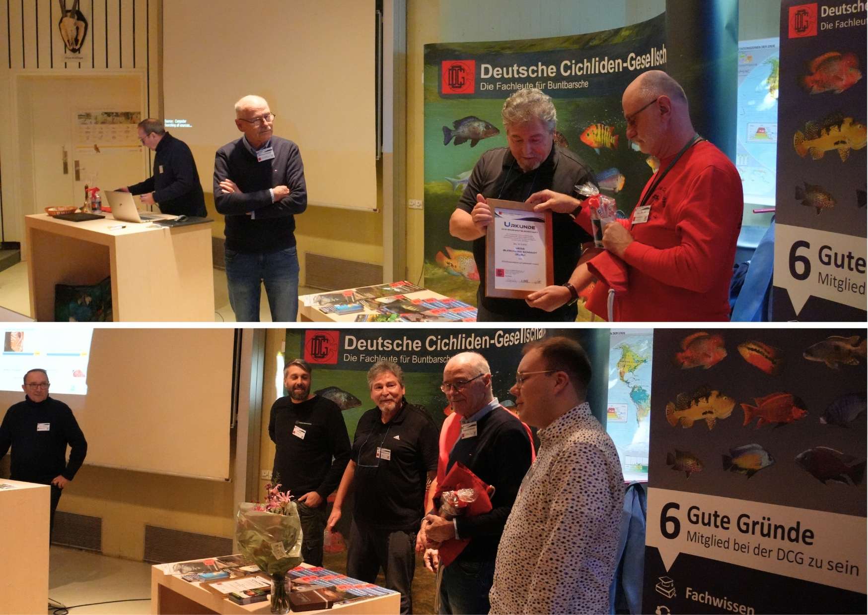 Burkhard Schmidt obdržel čestné členství