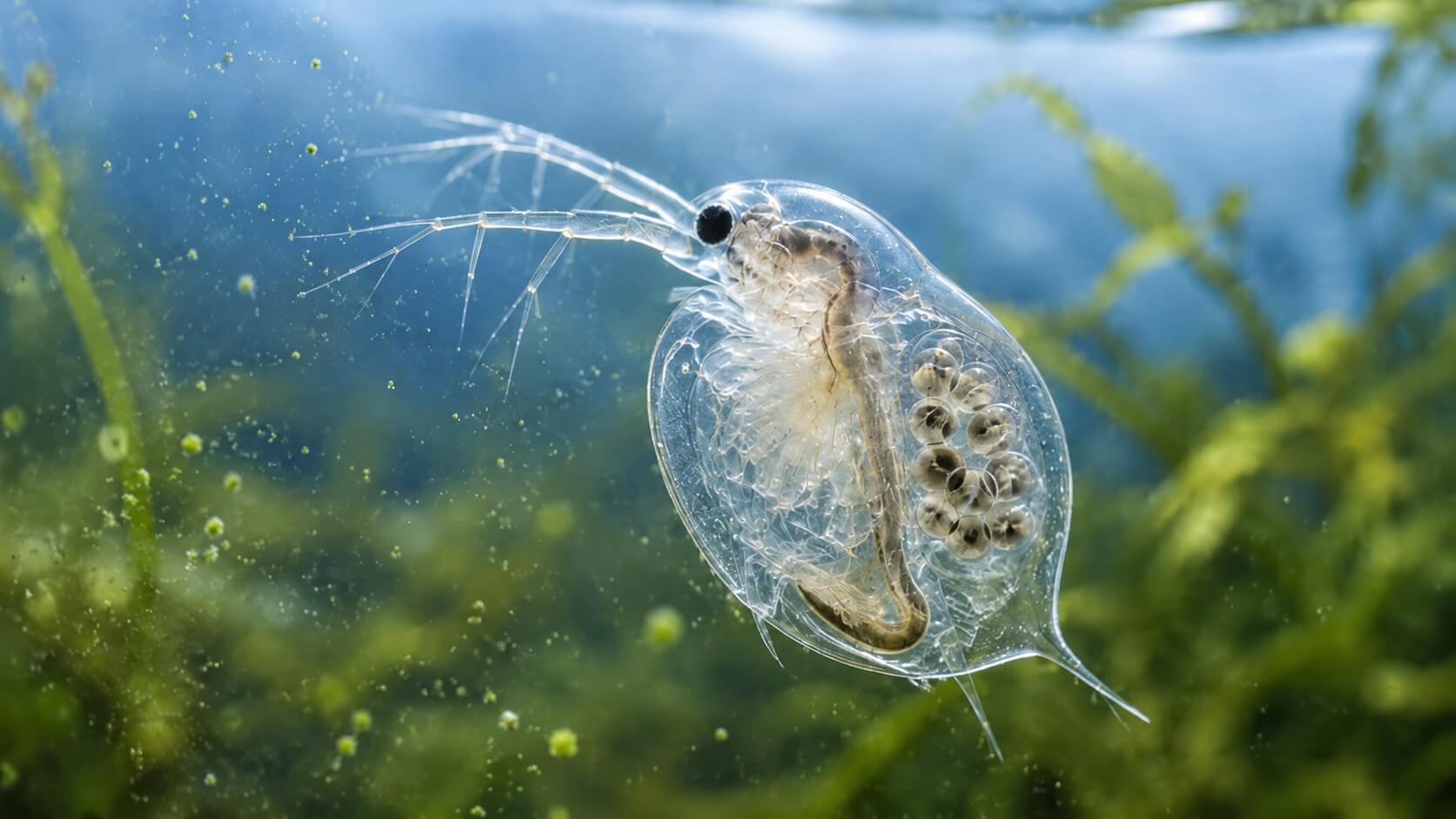 Dafnie (Daphnia): živé krmení pro ryby a přírodní pomocník pro čistou vodu