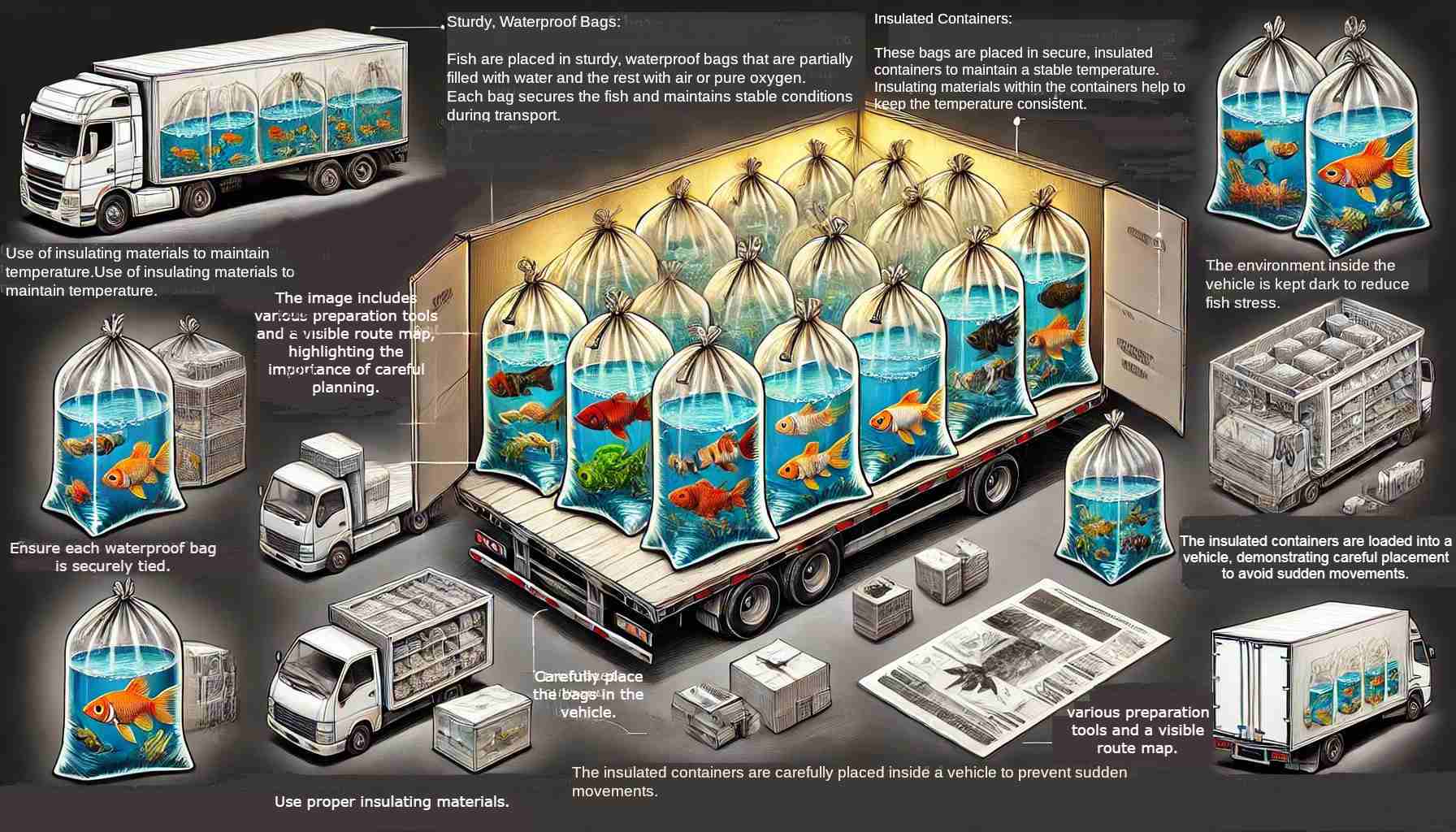 Bezpečná preprava akváriových rýb: Praktický sprievodca