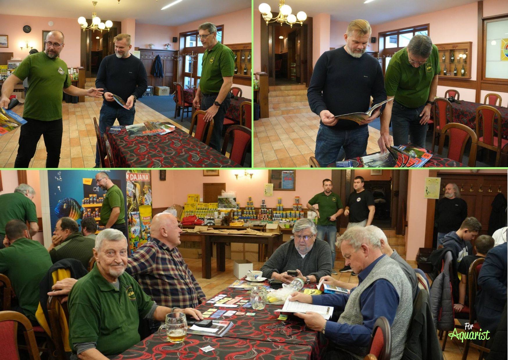 Časopisy od DCG měly velký úspěch. Dole Luboš Čuhel s Ing. Vladimírem Hulmanem