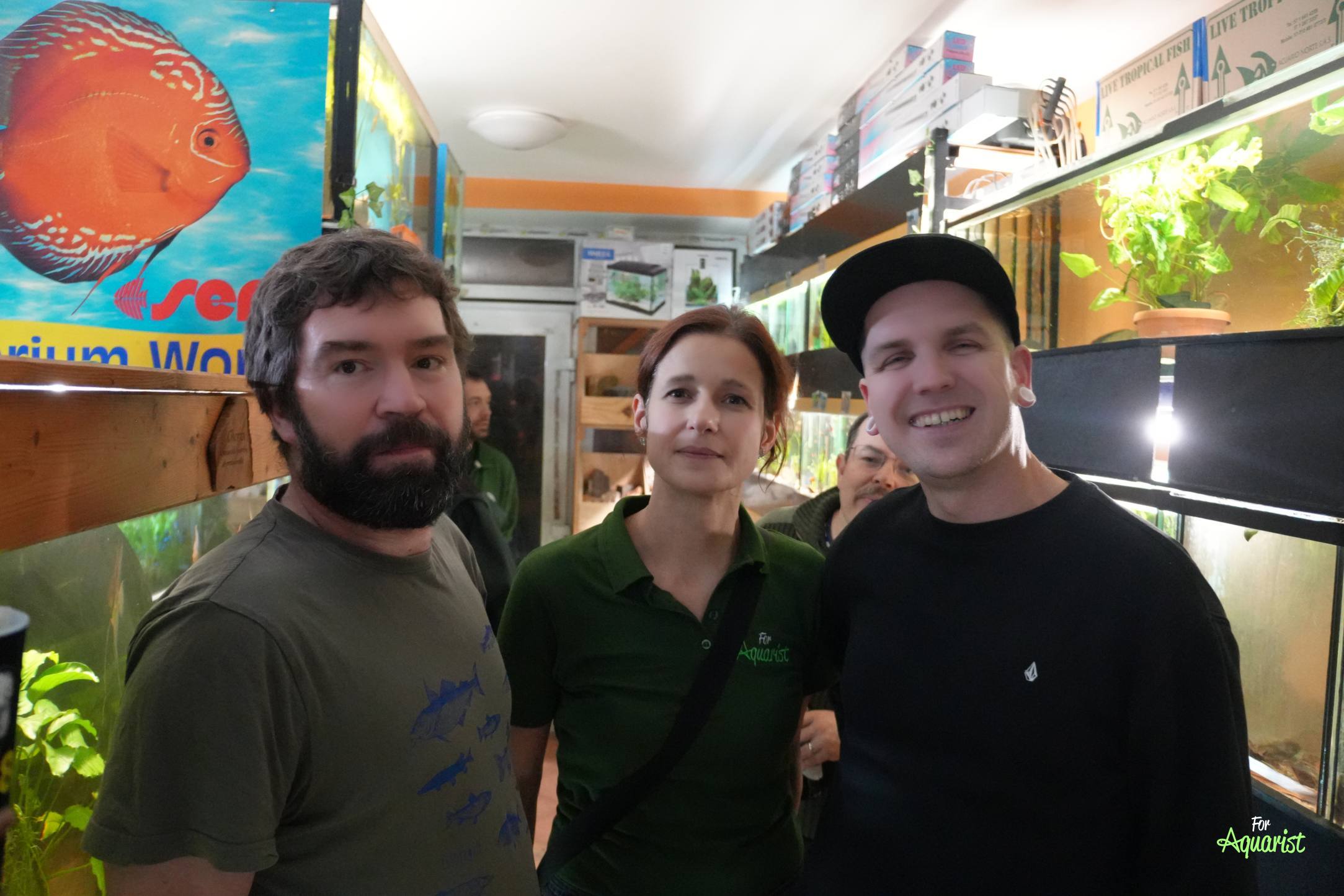 Zleva Miloš Kroupa, Linda Vlachová, Adam Votava