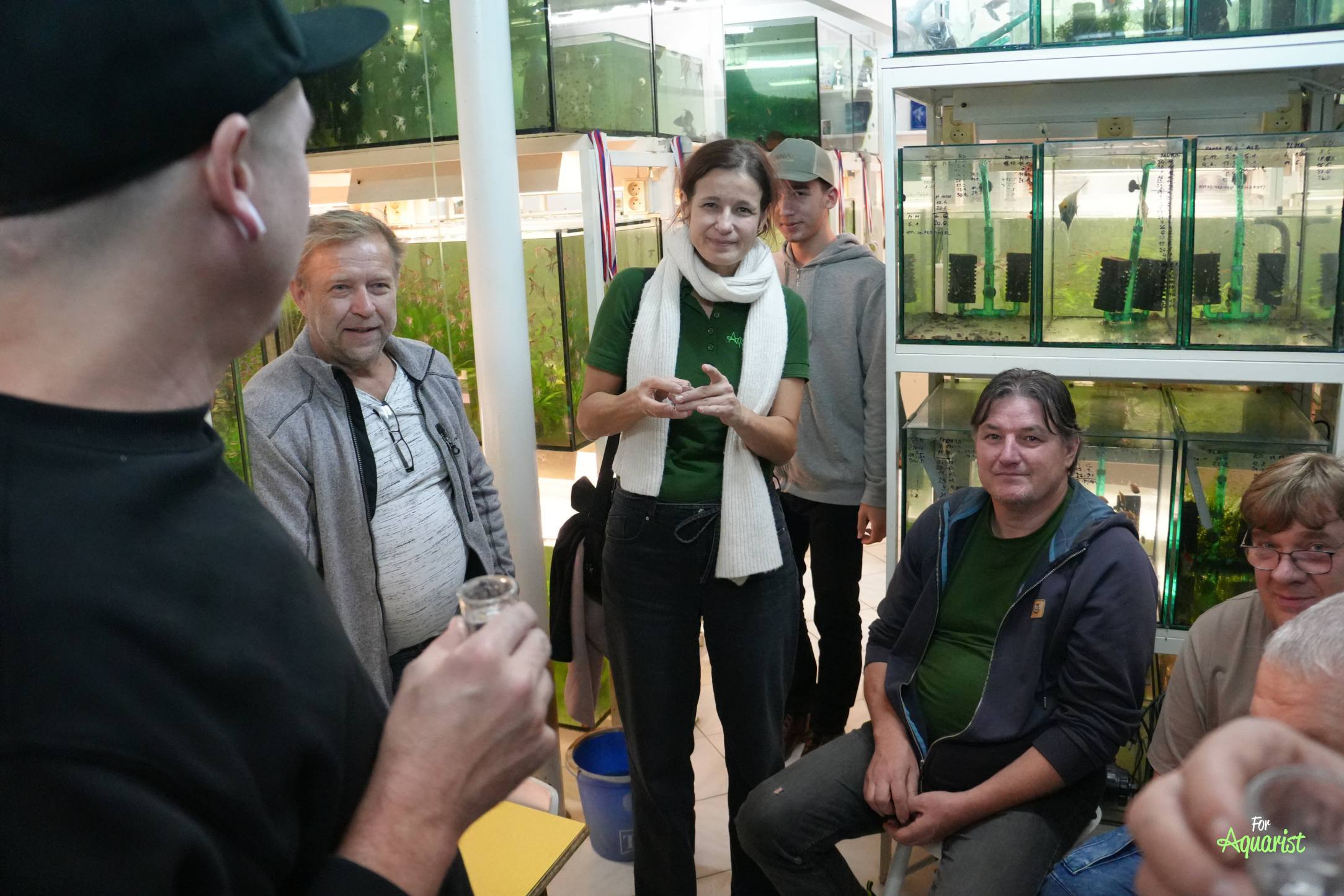 Diskuze v odchovně Zdeňka Dočekala