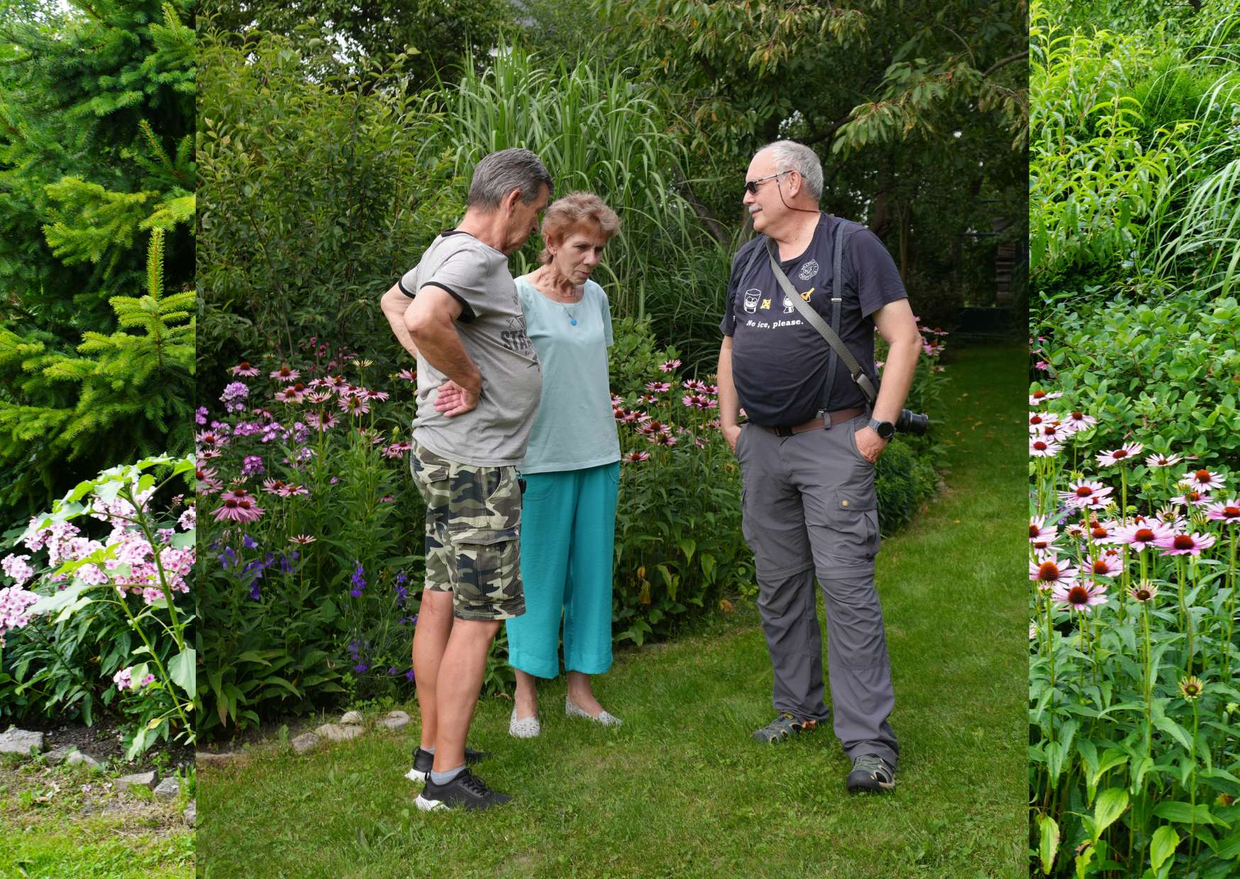 Petr Povolný, paní domácí Mirka, Martin Hauskrecht 