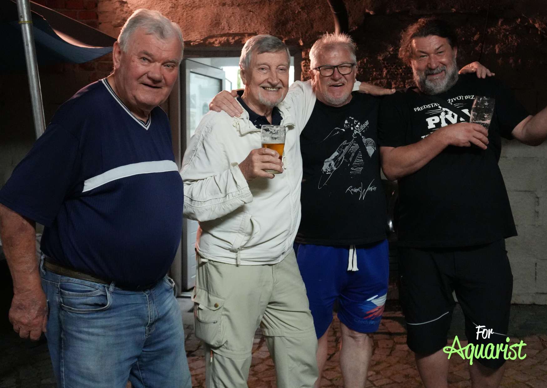 Jarda Paulus, Lubomír Čuhel, Olda Zelený, Roman Štefanko