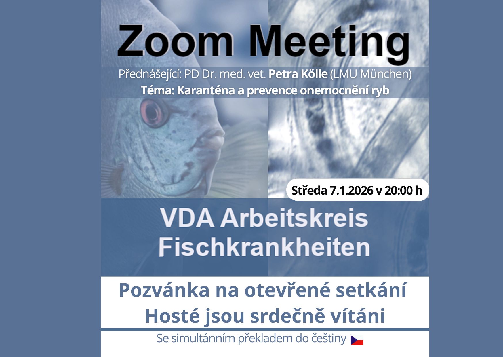 AK-Fischkrankheiten Spotkanie: Kwarantanna i profilaktyka chorób ryb