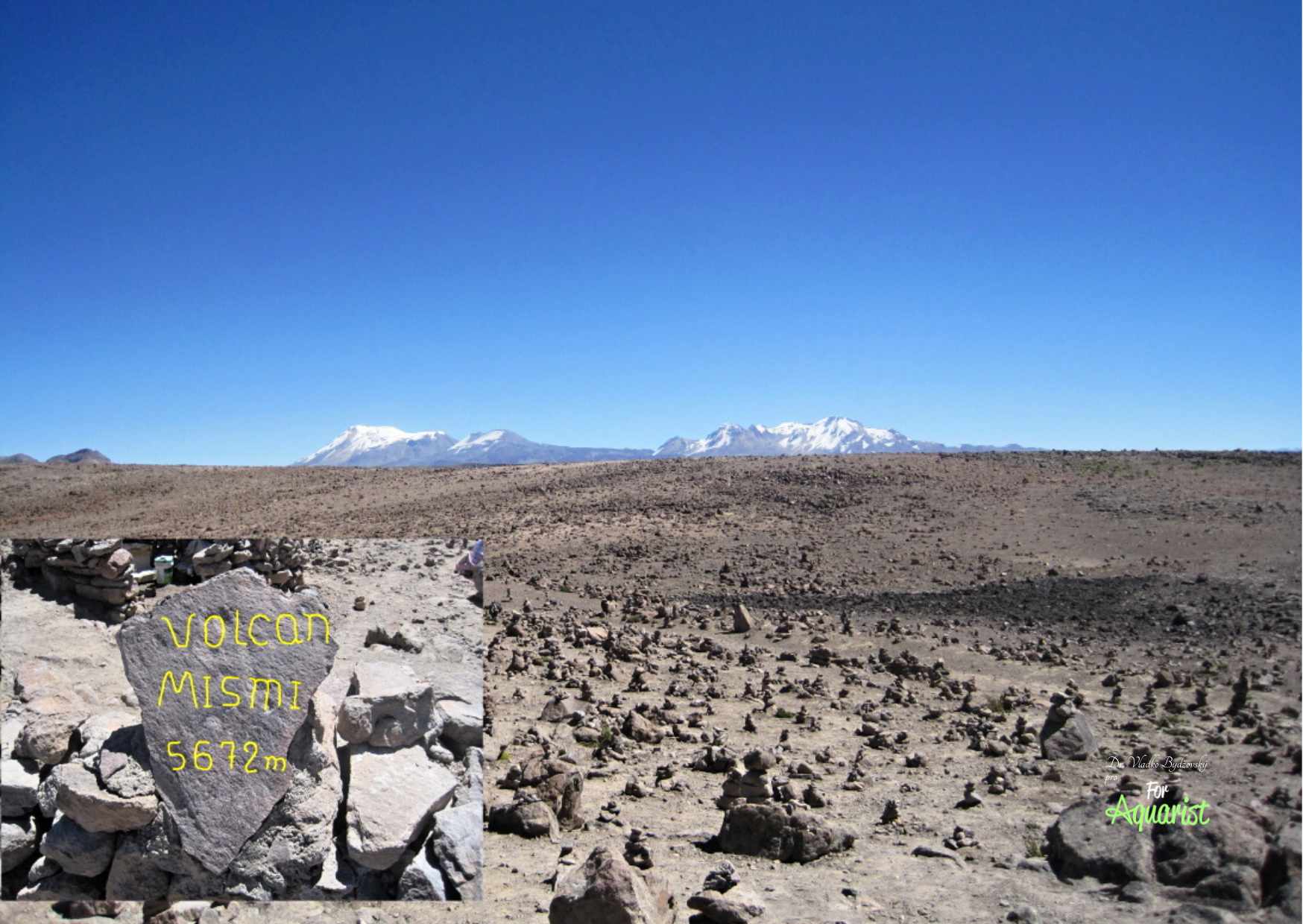 Z wierzchołków And łatwo można dostrzec również górę Mismi, gdzie znajdują się jedne ze źródeł Amazonki. Tutaj ma swoje źródło Apurímac (730,7 km), w dalszym biegu przyjmuje nazwę Ene (180,6 km) a następnie Tambo (158,5 km).