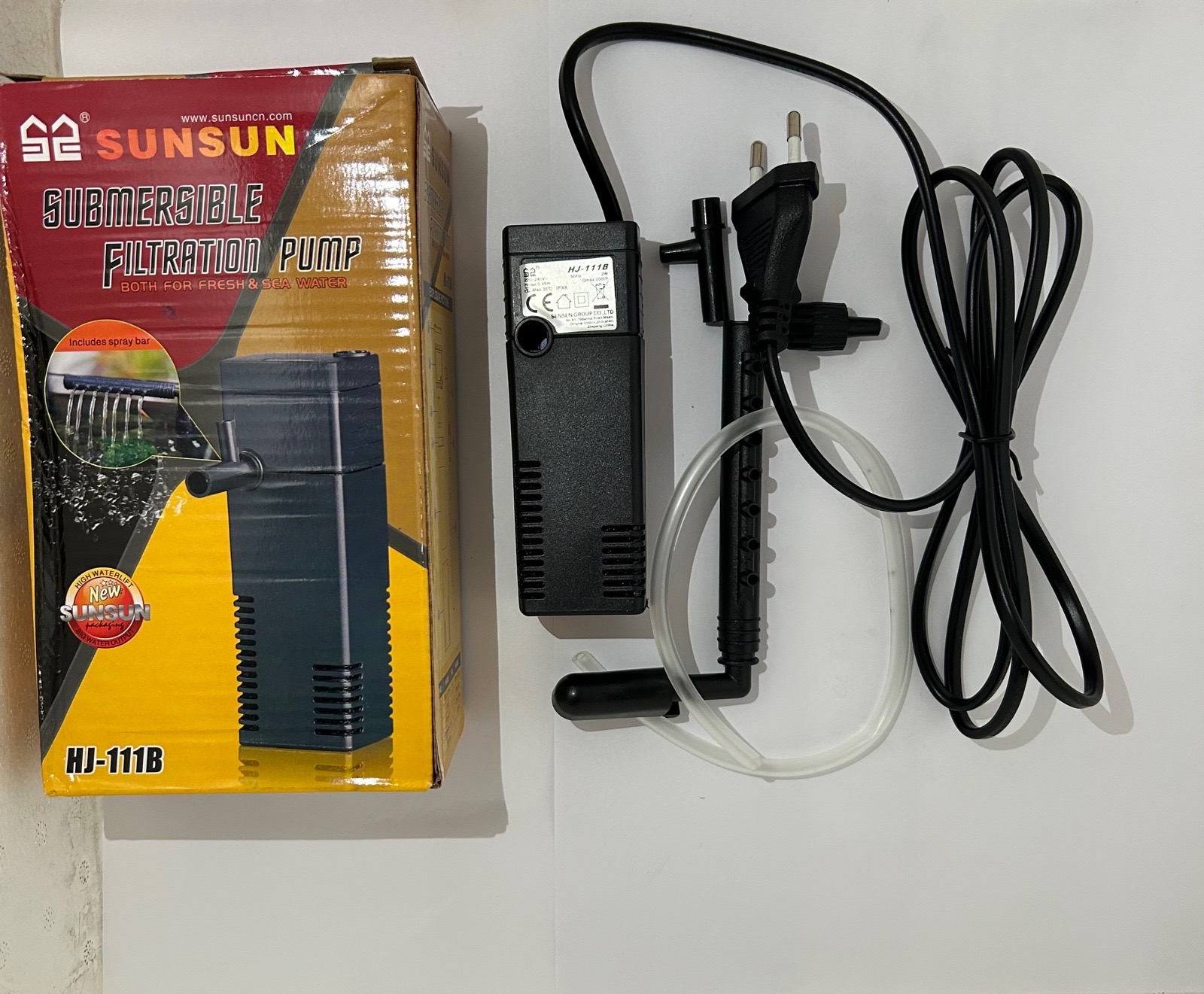 Filtr do akvarium max 40L. 200l/h