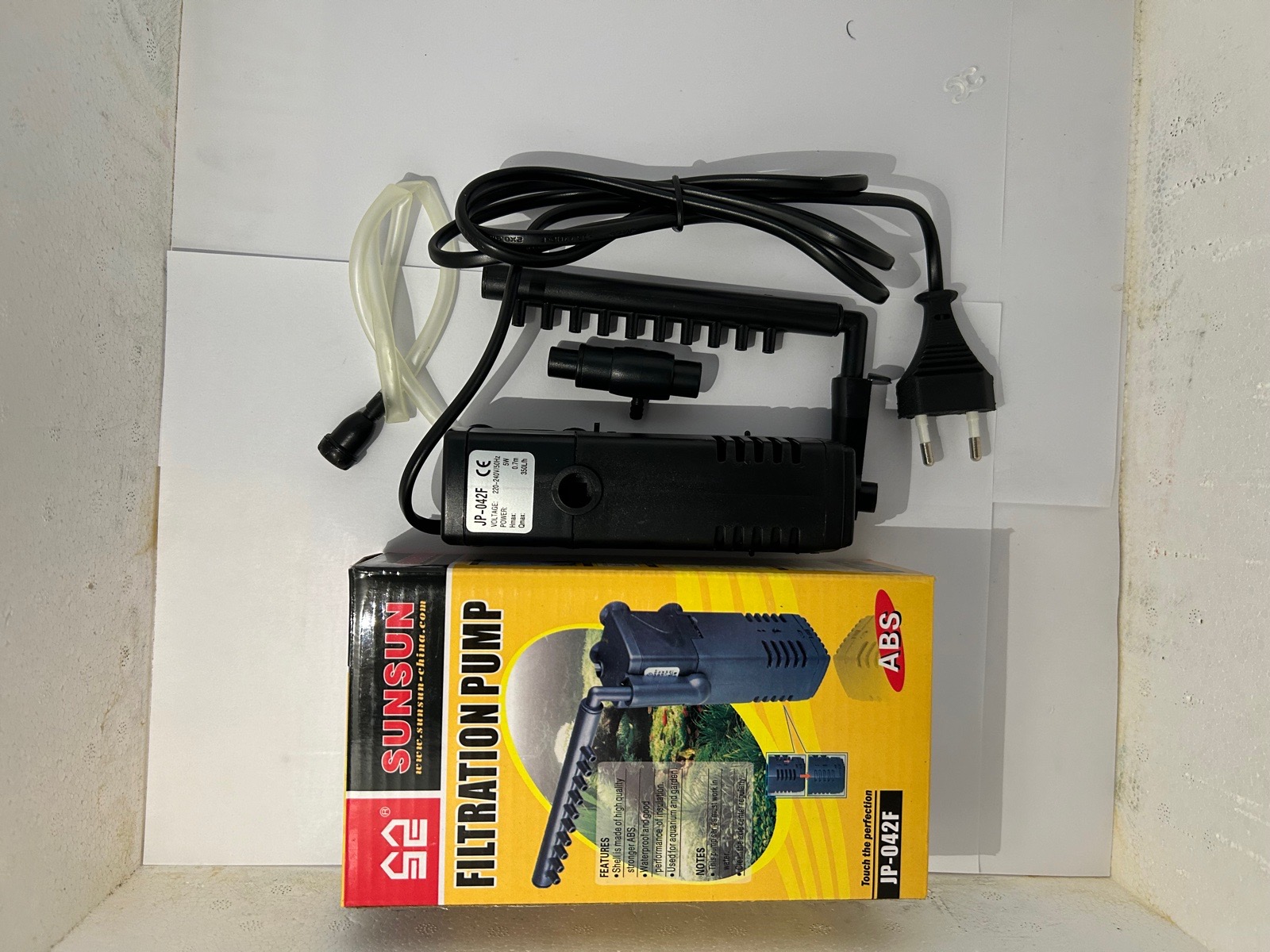 Filtr do akvarium 40-80 litru, 350l/h.