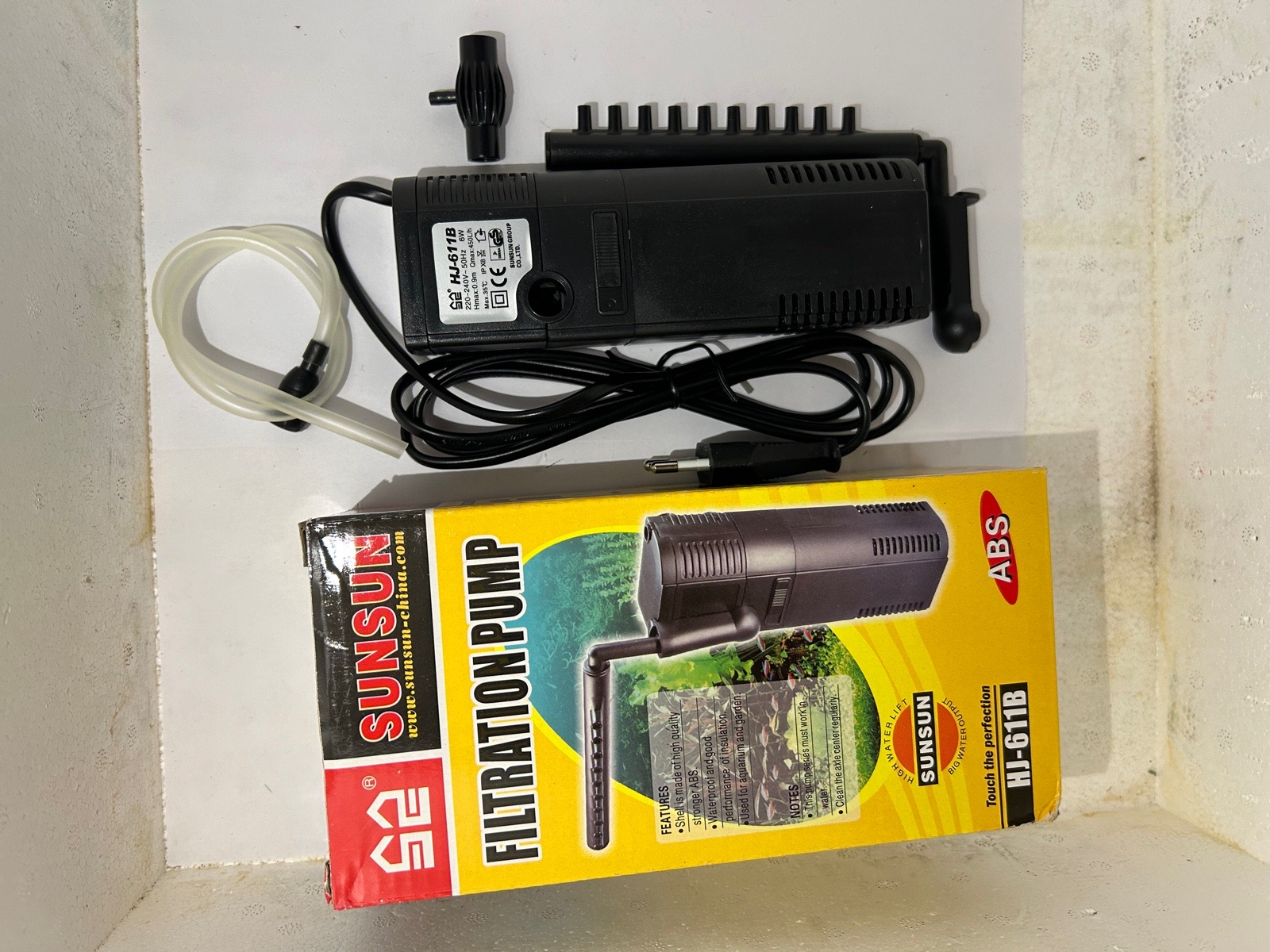 Filtr pro akvárium 450l/h 6W pro akvárium do objemu 60-100L