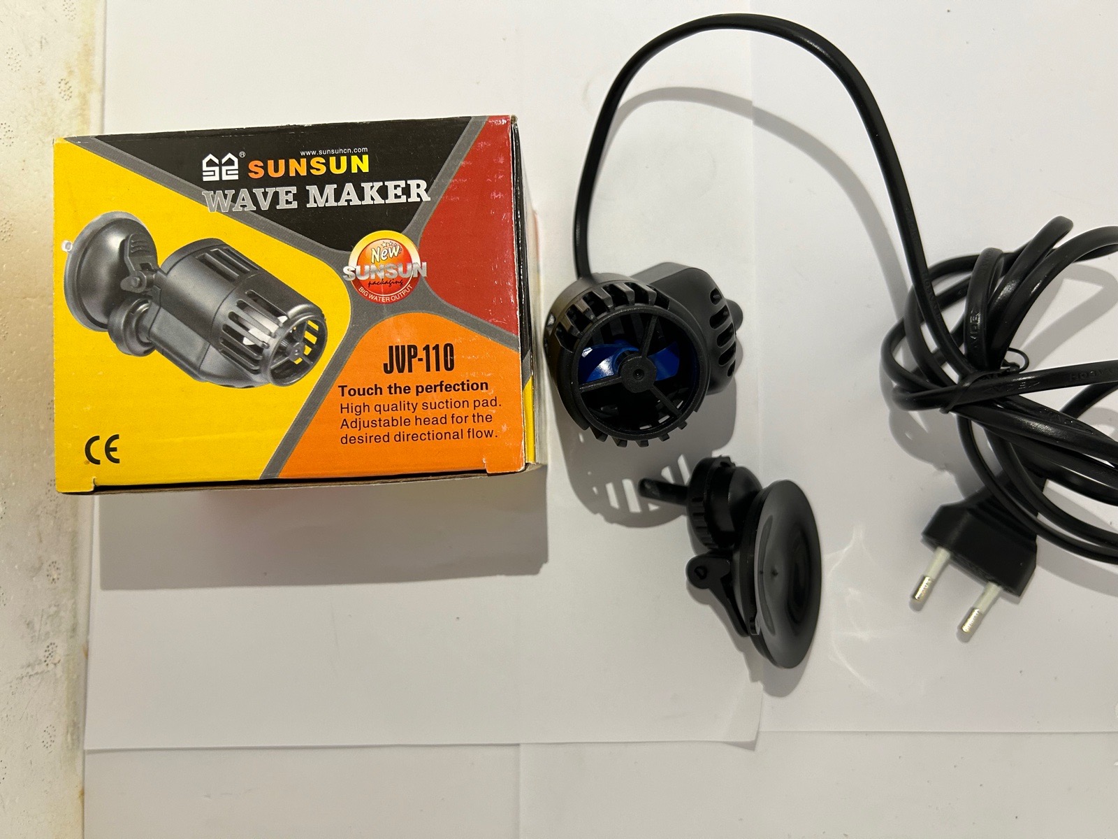 Strömungspumpe für ein 250l Aquarium, Durchfluss 2000l/h