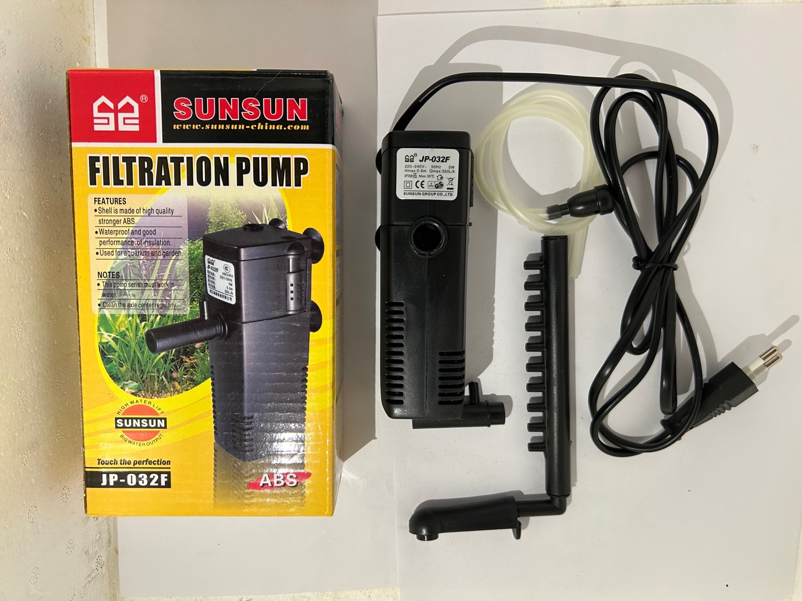 Sunsun filtr do 80litrovy akvarium, 350l/hodinu