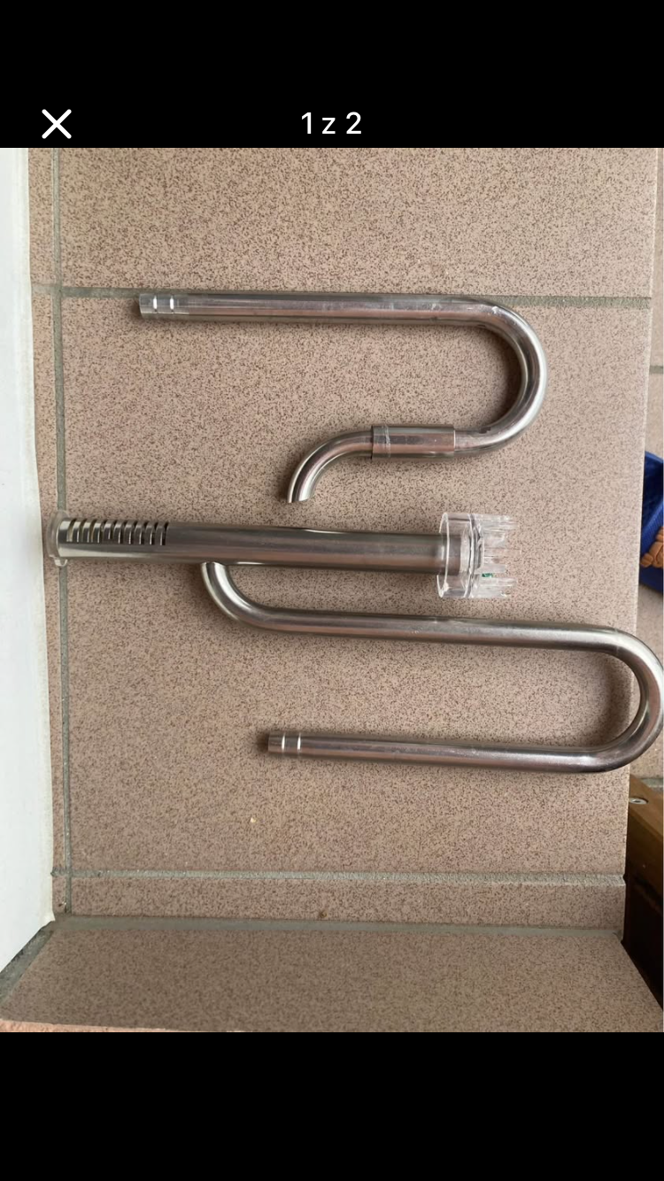 Nerezové lily pipes skimmer 12/16