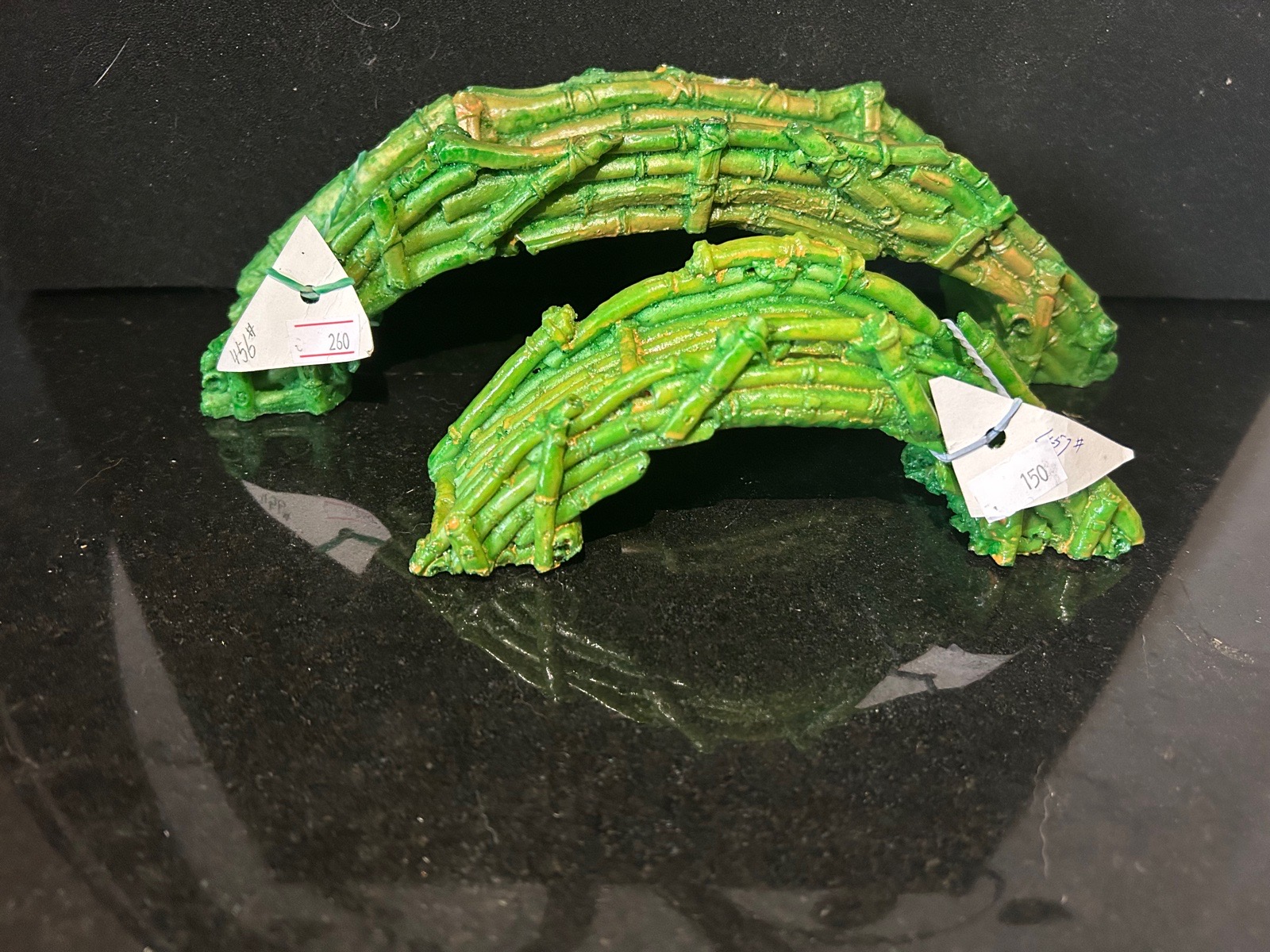 Dekorace do akvarka- most