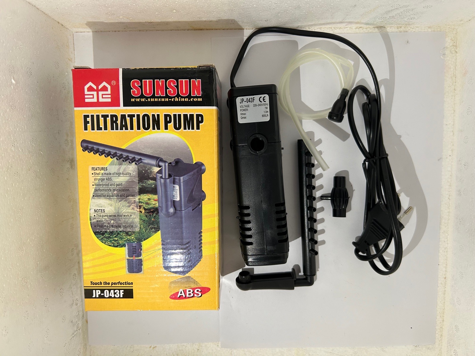 Sunsun filtr do 100l akvarium 600l/hodinu