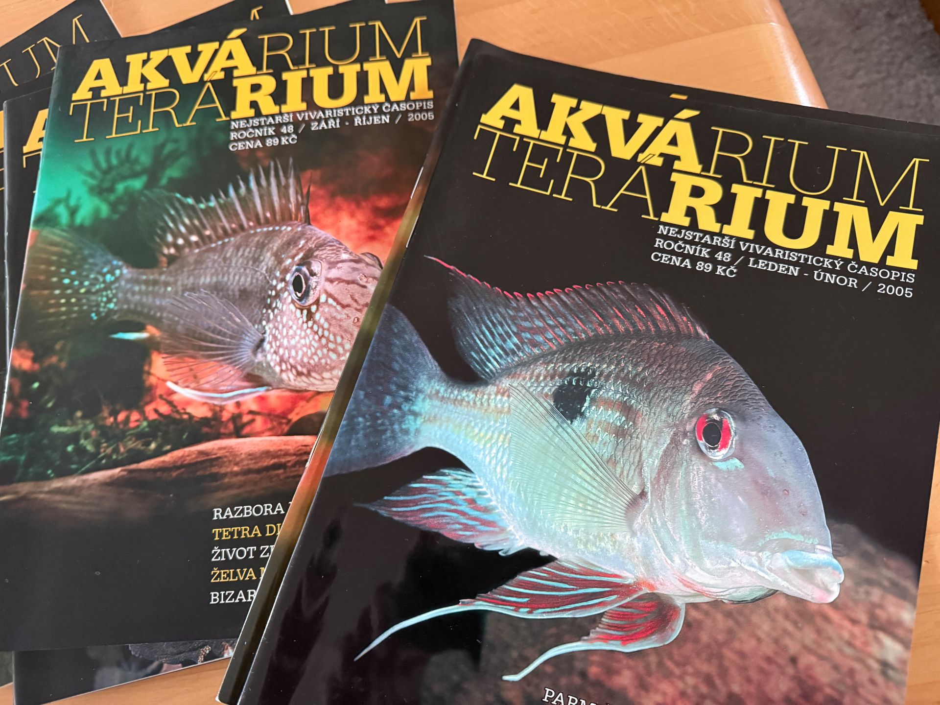 Akvarium terarium ročník 2005