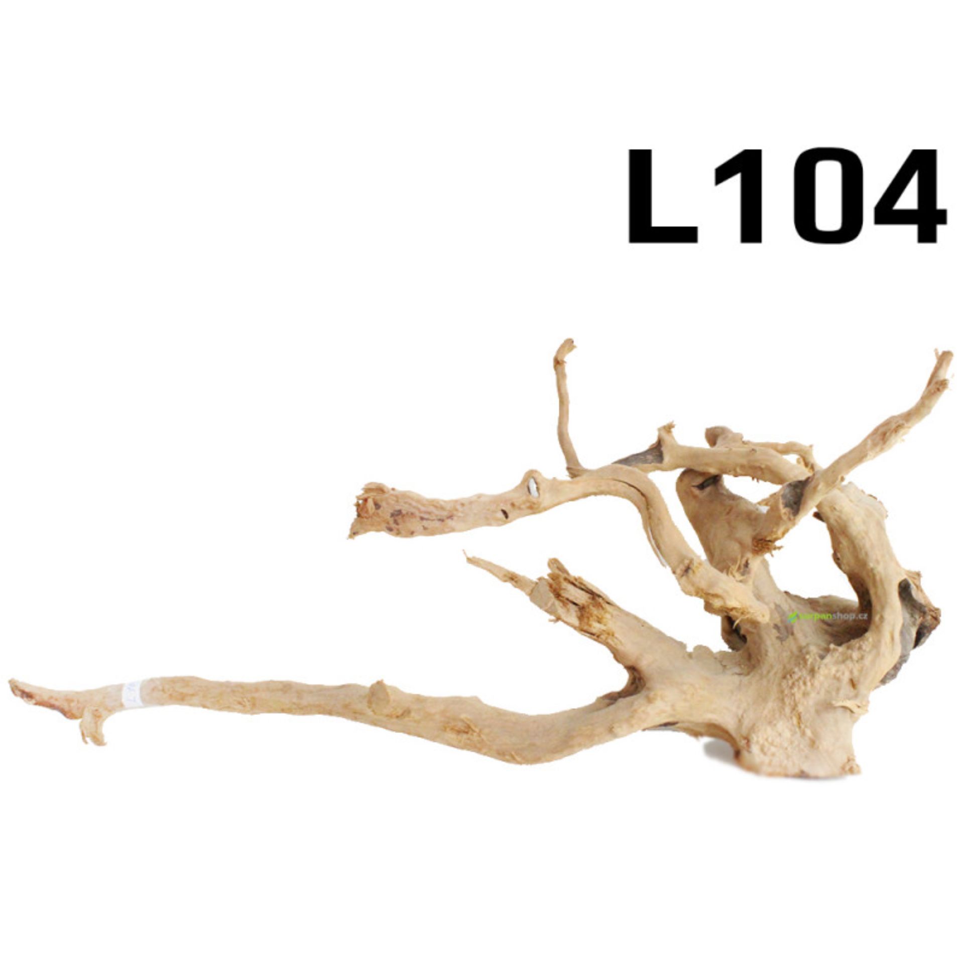 Kořen Finger Wood 68cm L104 (Red Moor wood, Amano wood) - nové