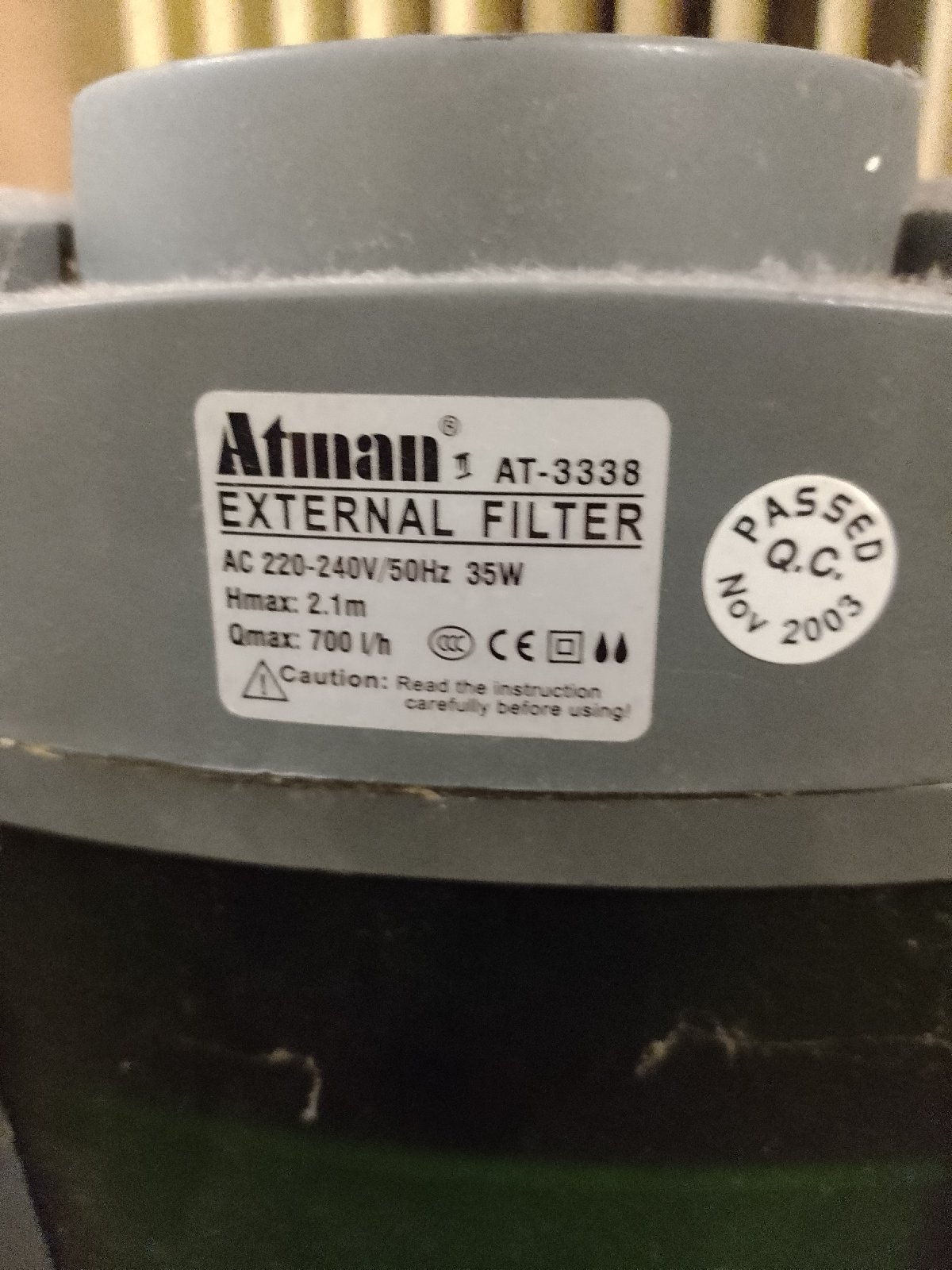 Außenfilter Atman 3338