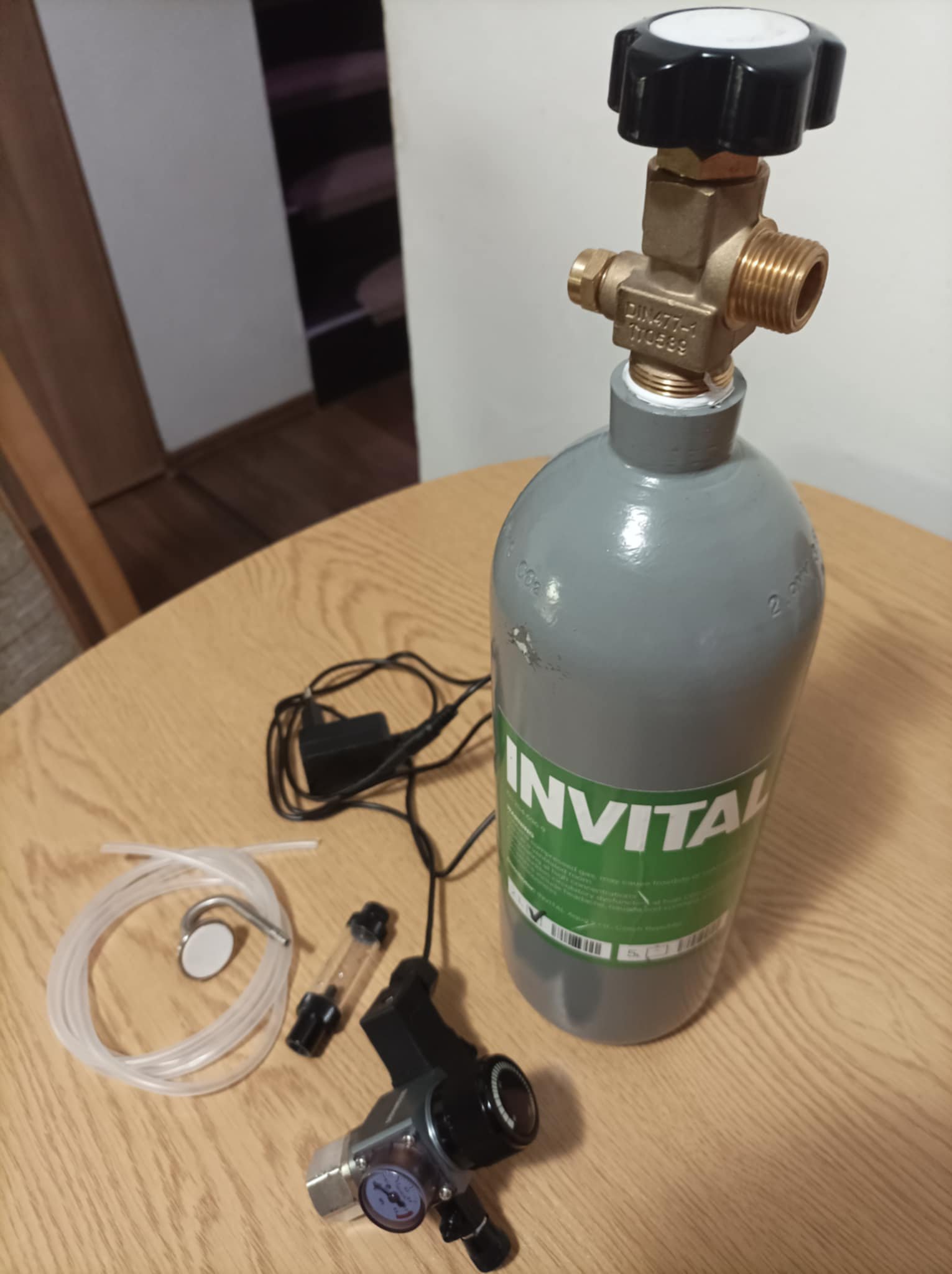 Kvalitní kompletní CO2 set s nočním vypínáním