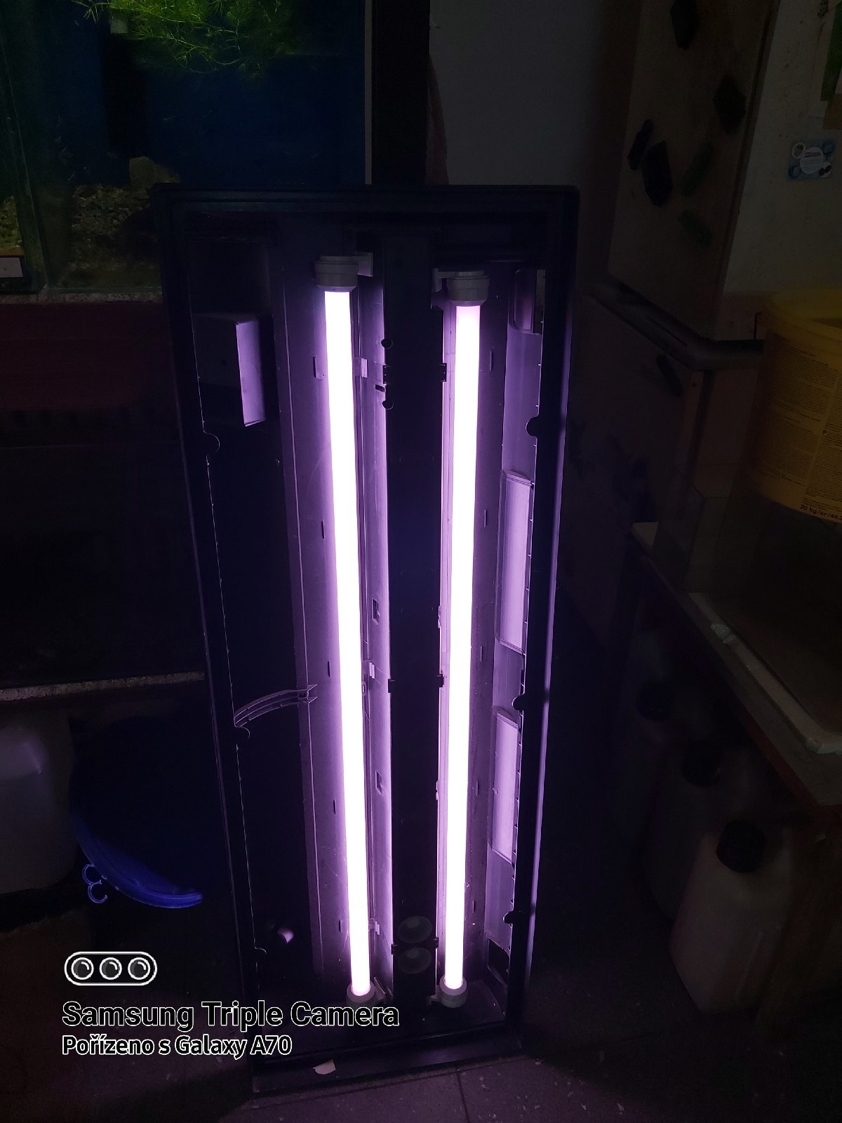 Osvětlení akvária