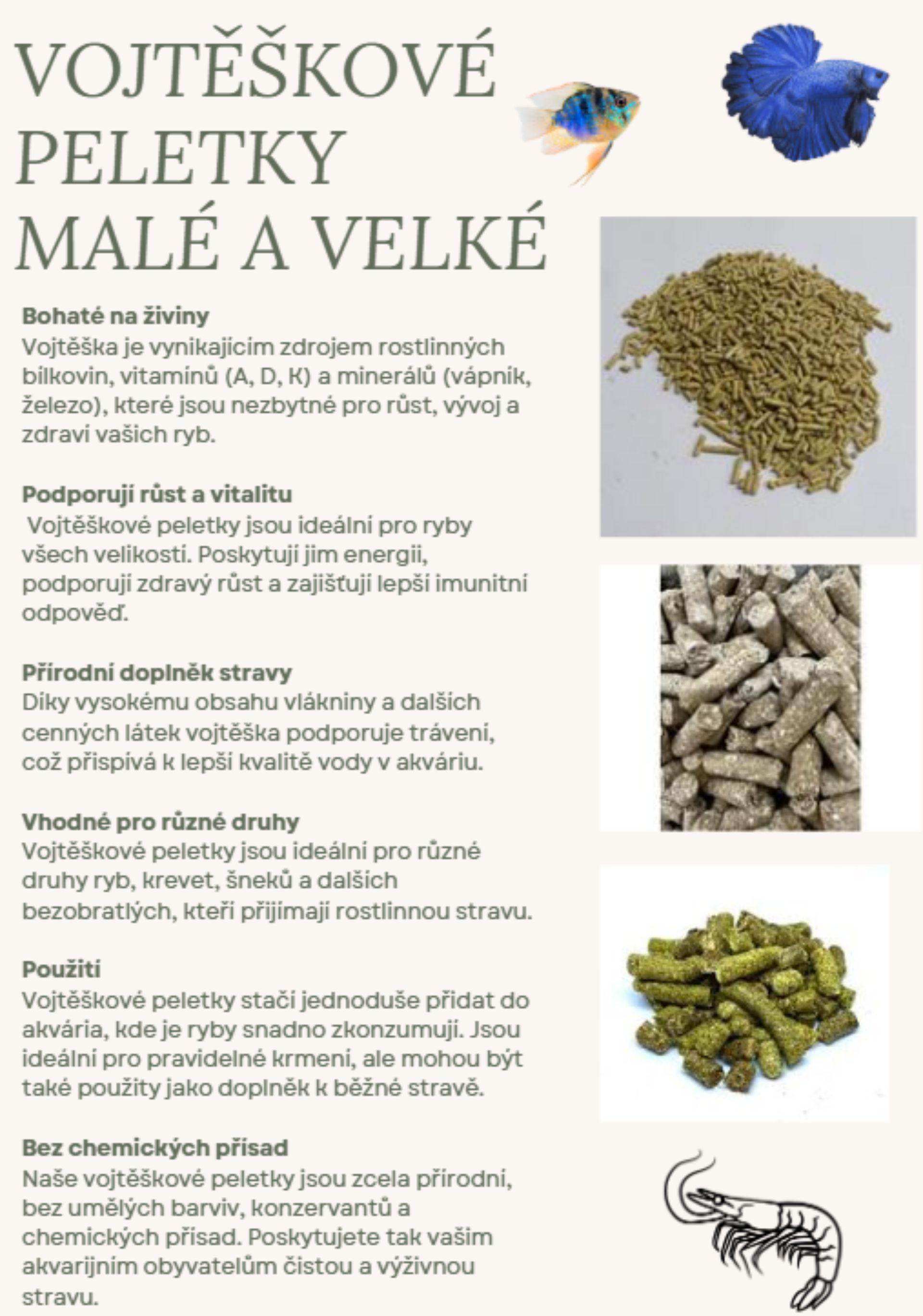 Vojtěškové pelety